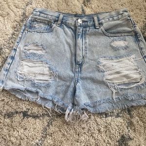 American eagle high waist mom short